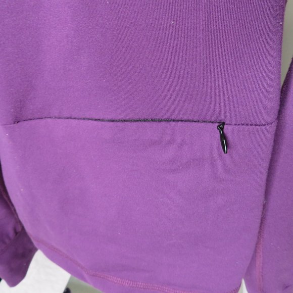 Women's One Tooth Full Zip Hoodie with Pockets and Thumb Holes Size S/P - Picture 5 of 8